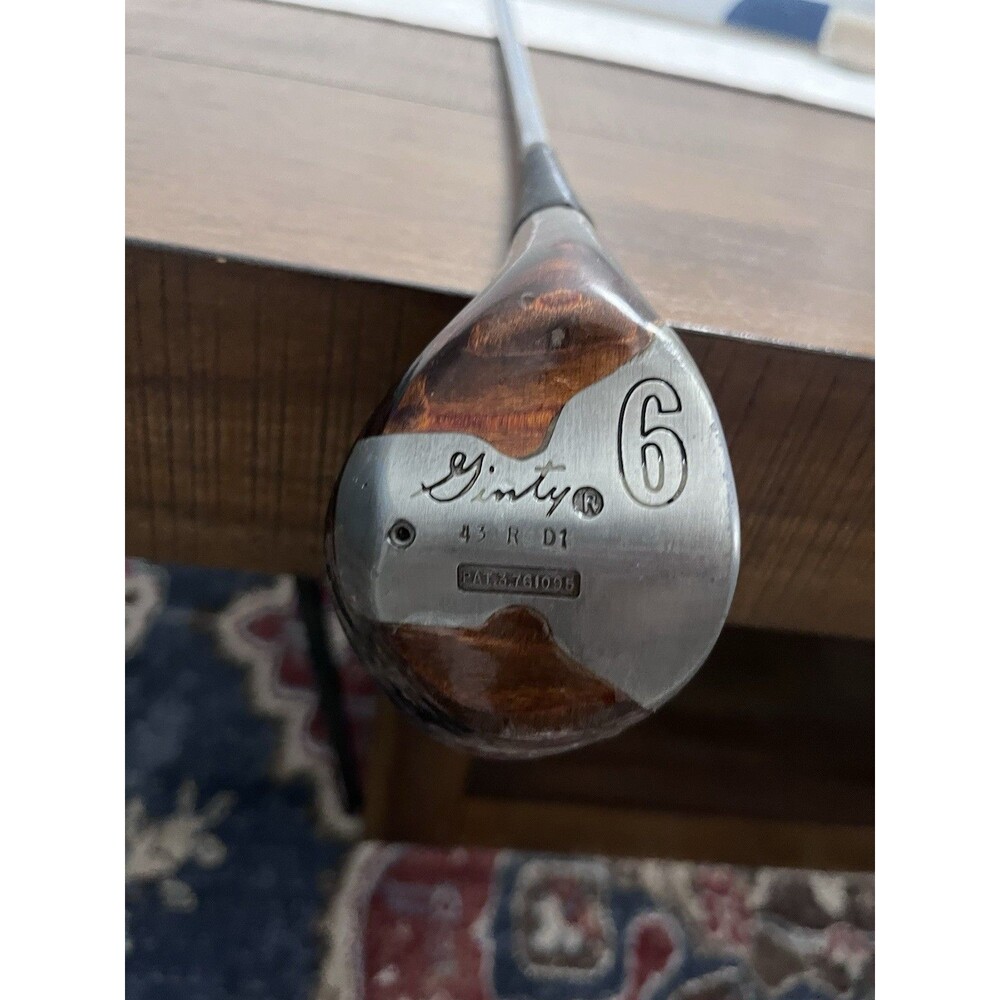 Rare Left Handed Stan Thompson Ginty 6 Wood Laminated Maple Keeled Sole LH